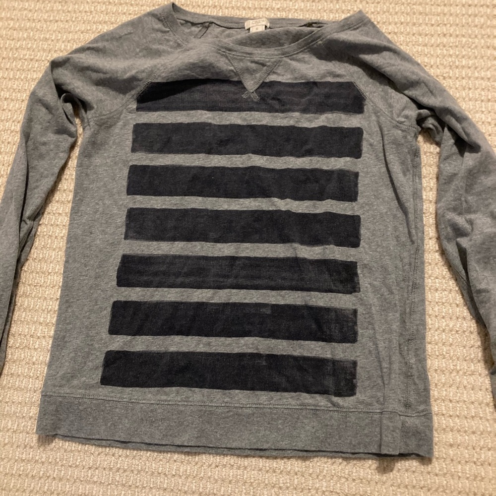 J crew long sleeve t shirt